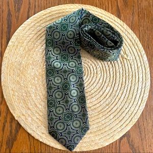 Stefano Conti Italian Beautiful Rare Prints 100% Silk Men Neck Dress Tie